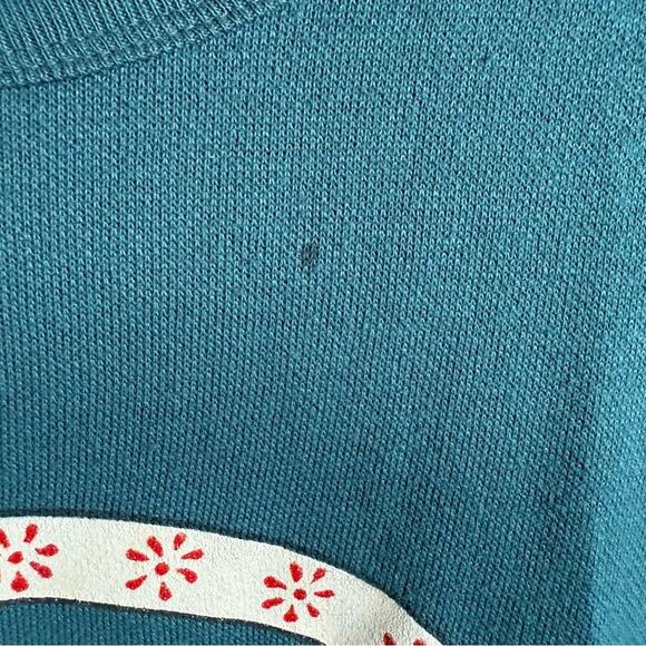 Vintage 90s Apple Basket Slices Sweatshirt Women’s Medium - Picture 5 of 6